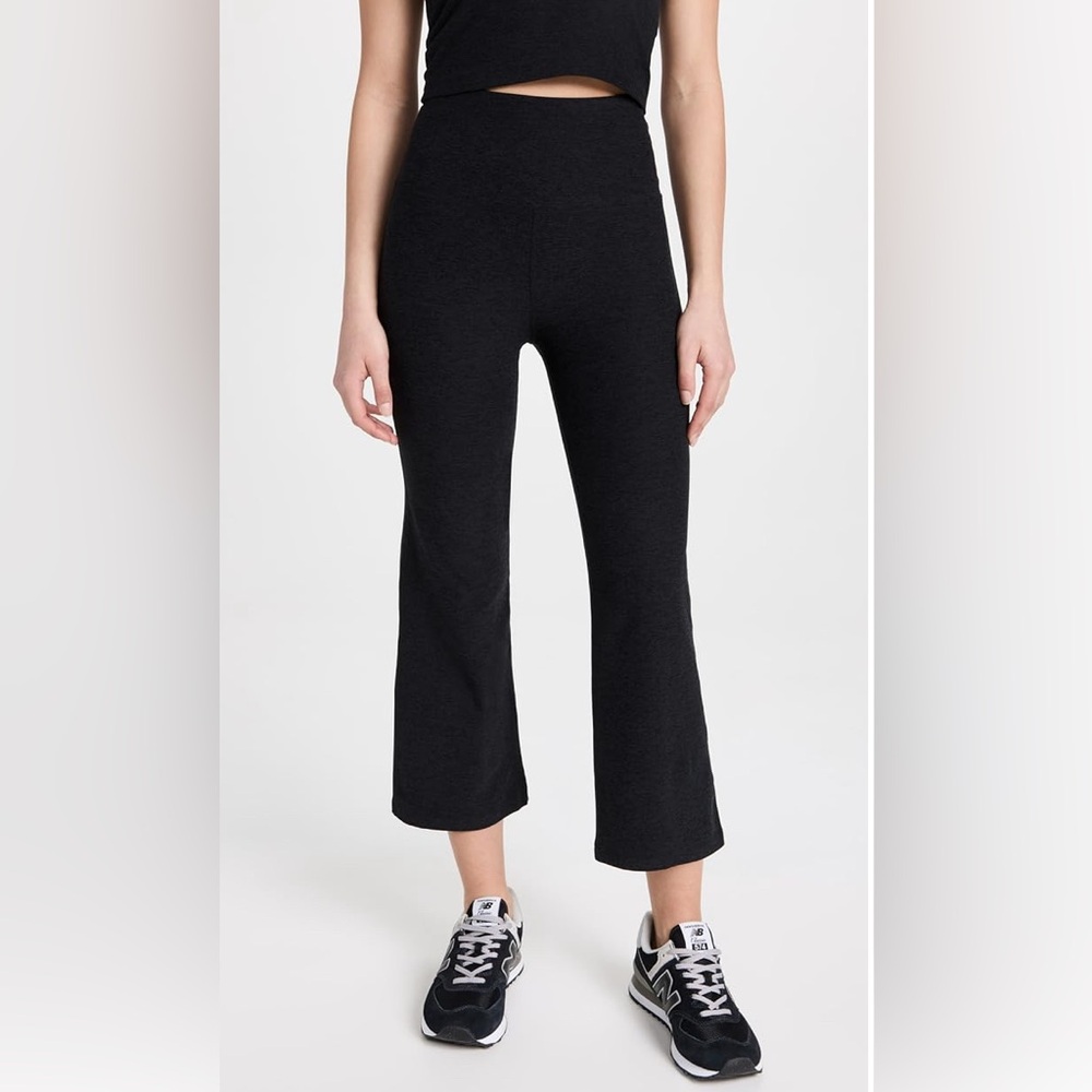 NEW - Beyond Yoga - Spacedye Retro Cropped Pants - size XS - “darkest night”